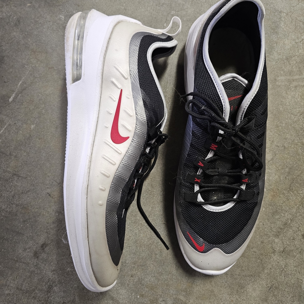 Nike Men's Black, White, and Red Athletic Shoes